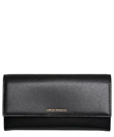 Emporio Armani Wallet In Black