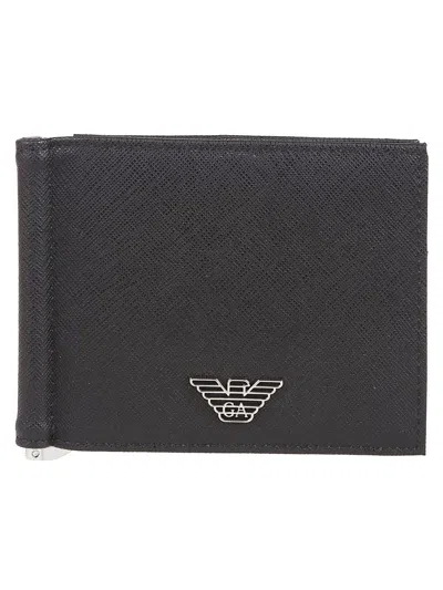 Emporio Armani Wallet In Black