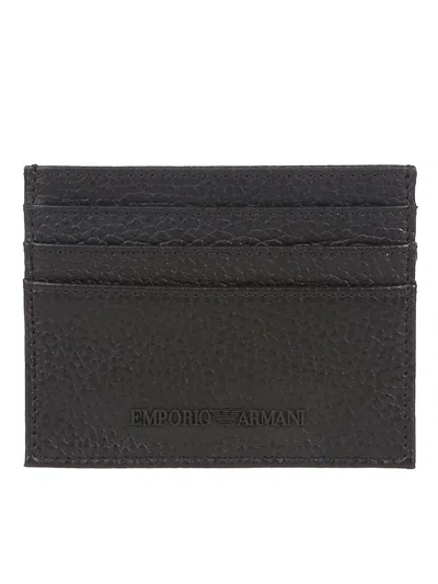 Emporio Armani Wallet In Black