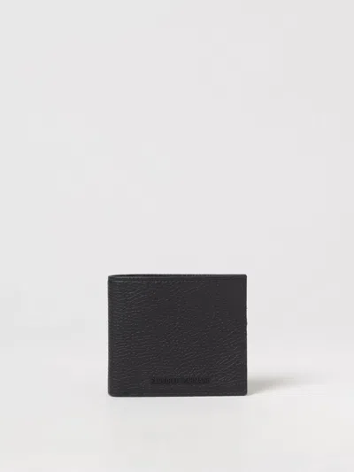Emporio Armani Wallet  Men Color Black