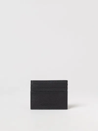 Emporio Armani Wallet  Men Color Black