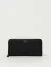Emporio Armani Wallet  Men Color Black In Black