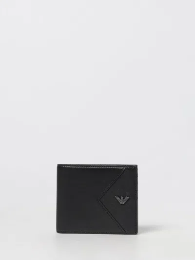 Emporio Armani Wallet  Men Color Black