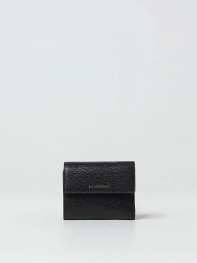 Emporio Armani Wallet  Woman Colour Black