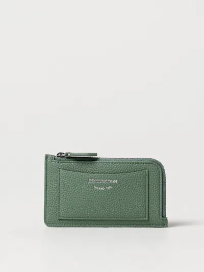 Emporio Armani Wallet  Woman Color Green