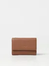 Emporio Armani Wallet In Grained Synthetic Leather In Black 1