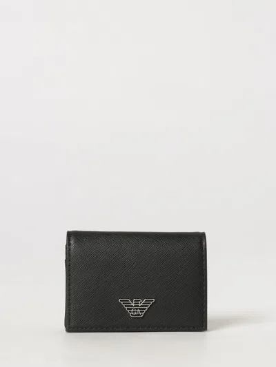 Emporio Armani Wallet Men Color Black