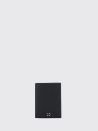 Emporio Armani Wallet Men Color Black