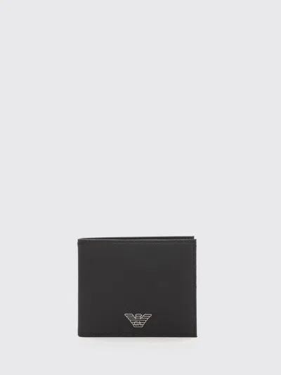 Emporio Armani Wallet Men In Black