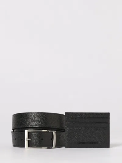 Emporio Armani Wallet  Men Color Black