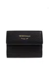 Emporio Armani Wallet With Logo In Black