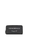 Emporio Armani Monogram Wallet In Multicolor