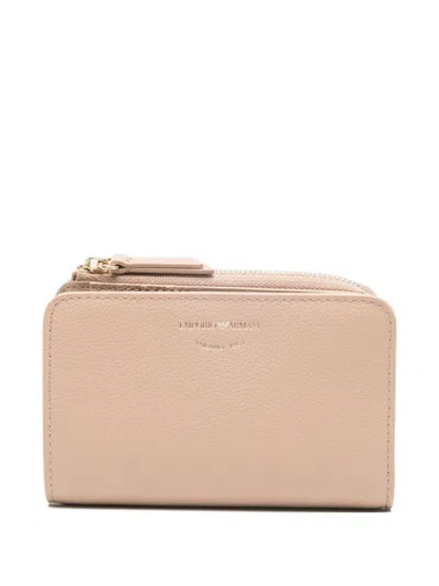 Emporio Armani Wallets Beige In Sand