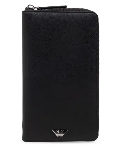 Emporio Armani Wallets Black