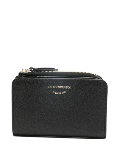 Emporio Armani Wallets Black