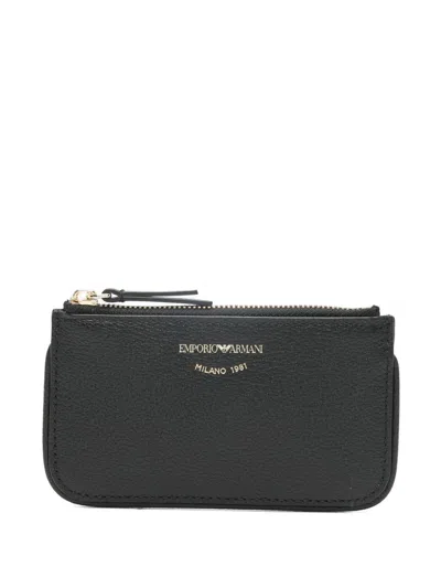 Emporio Armani Wallets Black
