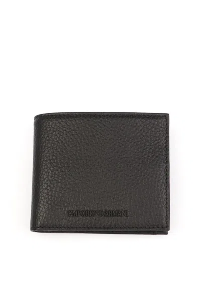 EMPORIO ARMANI WALLETS MAN EMPORIO ARMANI Y4R167Y068E-80001 BLACK