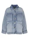 Emporio Armani Washed Denim Jacket
