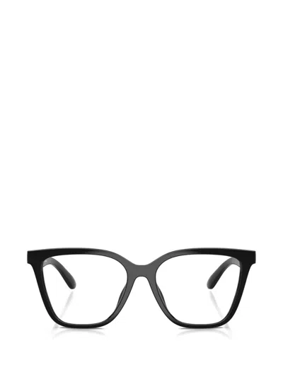 Emporio Armani Wayfarer-frame Glasses In Black