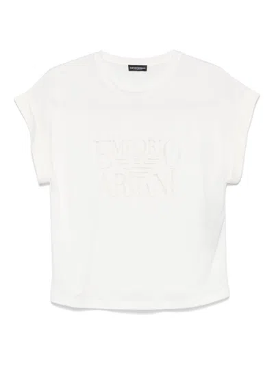 EMPORIO ARMANI WHITE LOGO T-SHIRT
