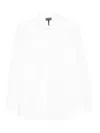 Emporio Armani Long-sleeve Button-up Shirt In White