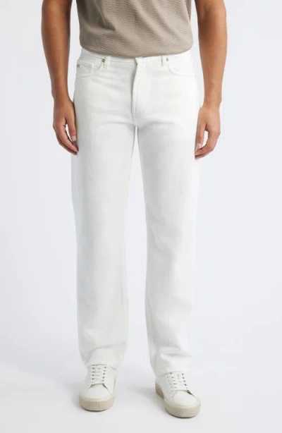 Emporio Armani White Lyocell & Cotton 5-pocket Pants