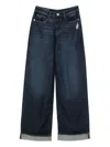 Emporio Armani Blue Clothing Essential Jeans In Blue