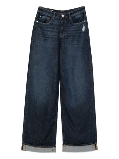 EMPORIO ARMANI EMPORIO ARMANI WIDE-LEG DENIM JEANS