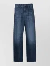 Emporio Armani Wide-leg Cropped Denim Culottes