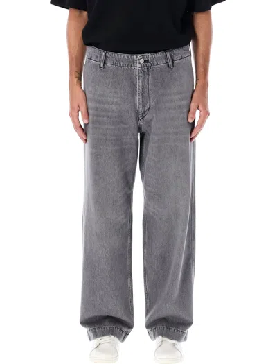 Emporio Armani Wide-leg Jeans In 0006