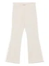 Emporio Armani Wide-leg Trousers In 中性色