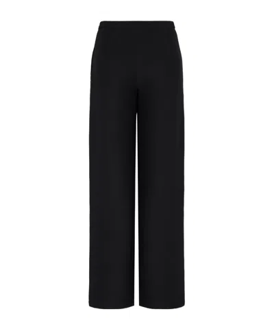 EMPORIO ARMANI WIDE-LEG TROUSERS