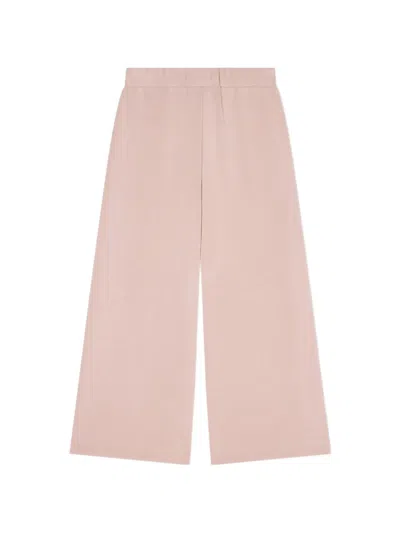 Emporio Armani Kids' Wide-leg Trousers In Pink