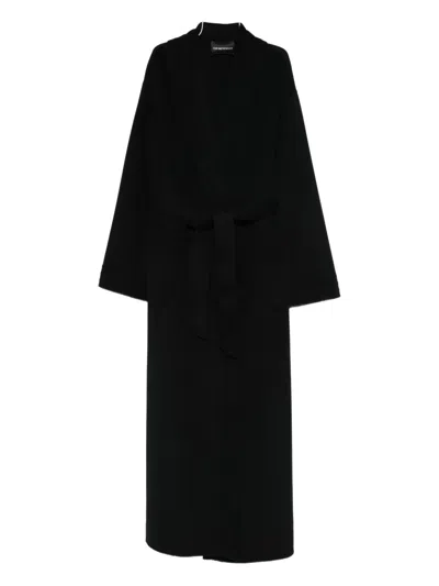 EMPORIO ARMANI WIDE-SLEEVES COAT