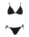 Emporio Armani Logo-print Bikini Set In Black