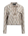 Emporio Armani Woman Blazer Beige Size 14 Viscose, Linen, Silk In Beige