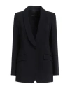Emporio Armani Single-breasted Jersey Blazer In Black