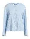 Emporio Armani Suit Jackets In Blue
