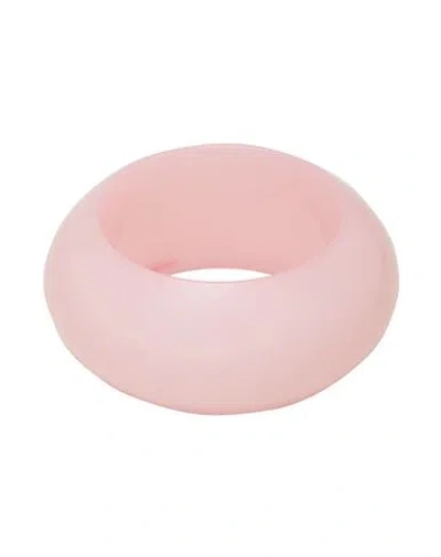 Emporio Armani Woman Bracelet Pink Size - Resin