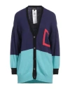 Emporio Armani Woman Cardigan Purple Size L Polyamide, Viscose, Cashmere In Purple