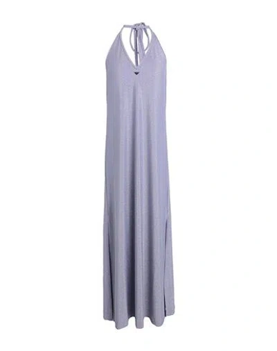 Emporio Armani Woman Cover-up Lilac Size 4 Polyamide, Metallic Fiber, Elastane In Purple