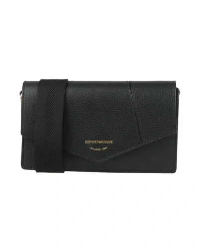 Emporio Armani Woman Cross-body Bag Black Size - Cow Leather