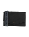 Emporio Armani Woman Cross-body Bag Black Size - Leather In Black