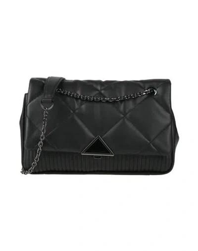 Emporio Armani Woman Cross-body Bag Black Size - Leather