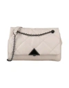Emporio Armani Woman Cross-body Bag Off White Size - Leather In Off White