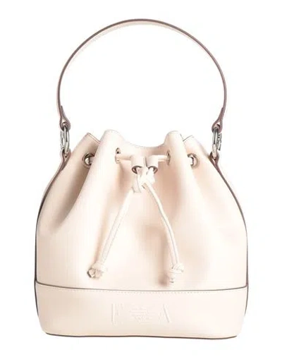 Emporio Armani Woman Handbag Beige Size - Leather