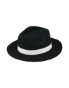 Emporio Armani Woman Hat Black Size 7 ¼ Wool In Black