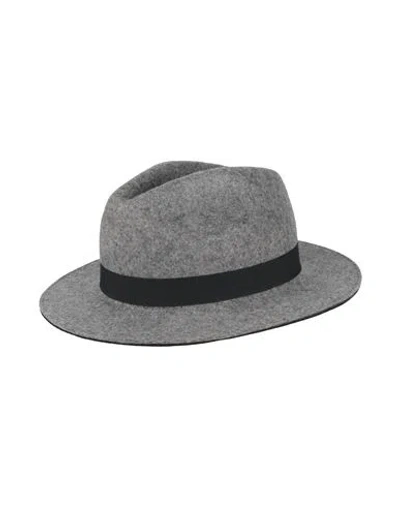 Emporio Armani Woman Hat Grey Size 7 ¼ Wool