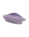 Emporio Armani Woman Hat Light Purple Size 7 ¼ Viscose, Cotton