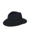 Emporio Armani Woman Hat Midnight Blue Size 7 ¼ Wool